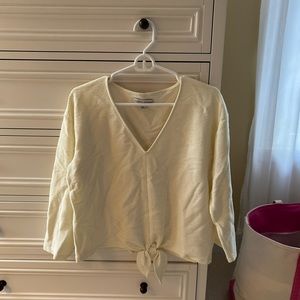 Madewell Cream Top